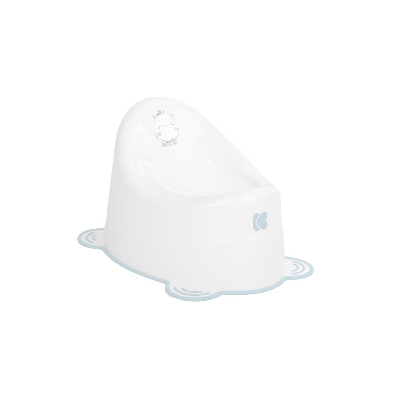 Orinal Antideslizante Hippo Azul Kikkaboo - Confort y Seguridad