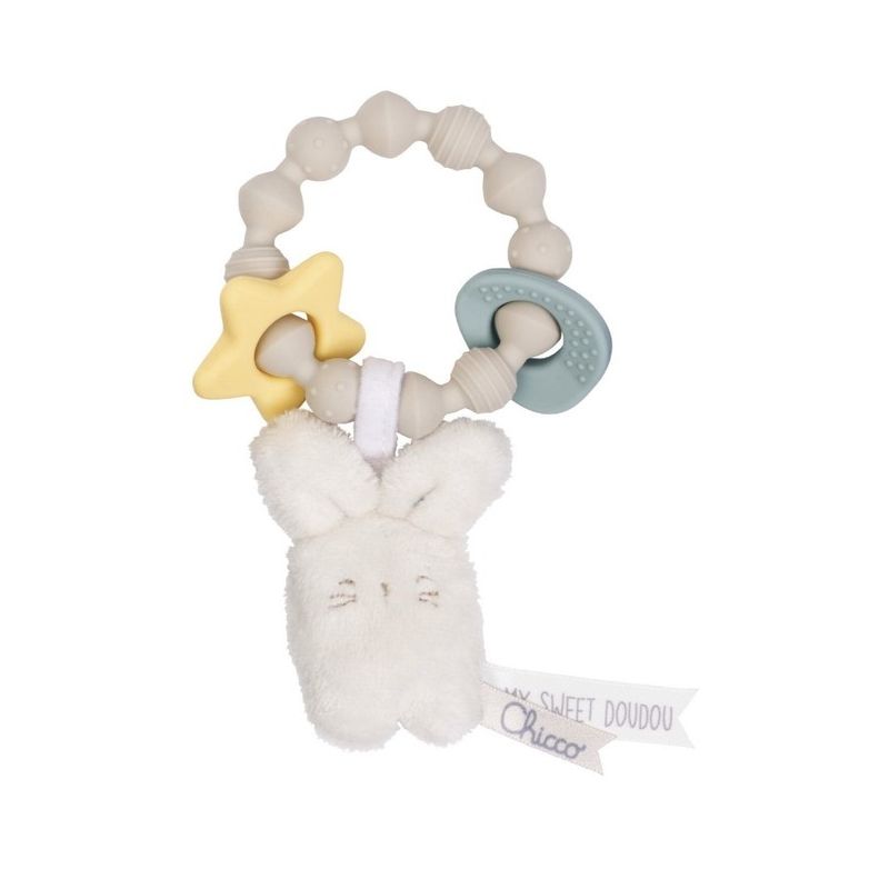 Mordedor Multisensorial Bebé con Peluche Chicco toys