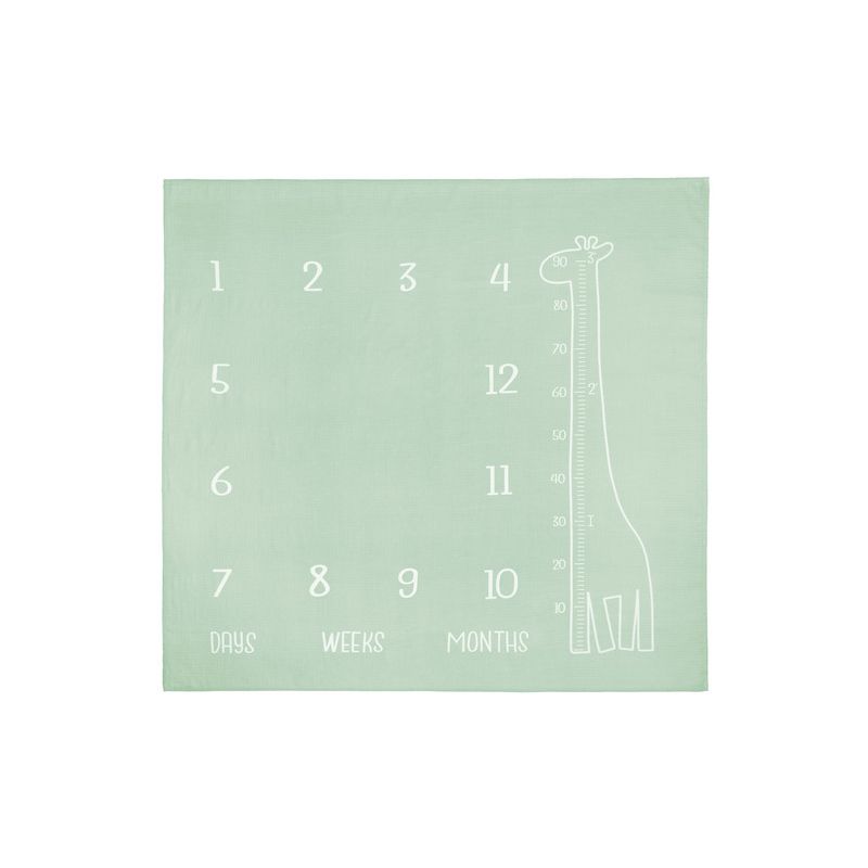 Muselina Fotográfica 120x120 Giraffe Mint Sensillo