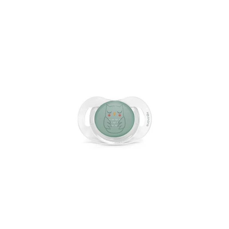 Chupete Suavinex SX Pro 0-6 meses Premium Buho Menta