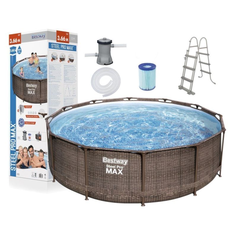 Piscina Inflable de Jardín 366 x 100 cm