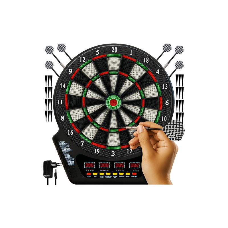 Tablero de Dardos Electrónico Trizand para 1-16 Jugadores