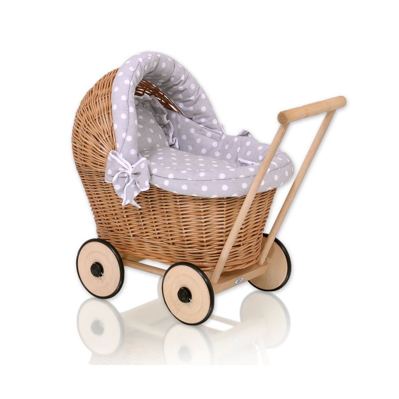Cochecito de Muñeca My Sweet Baby con Ropa de Cama Natural
