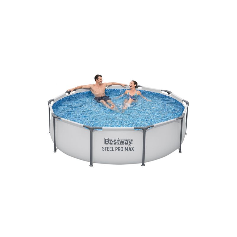 Piscina Infantil Redonda con Estructura Bestway 305x76cm