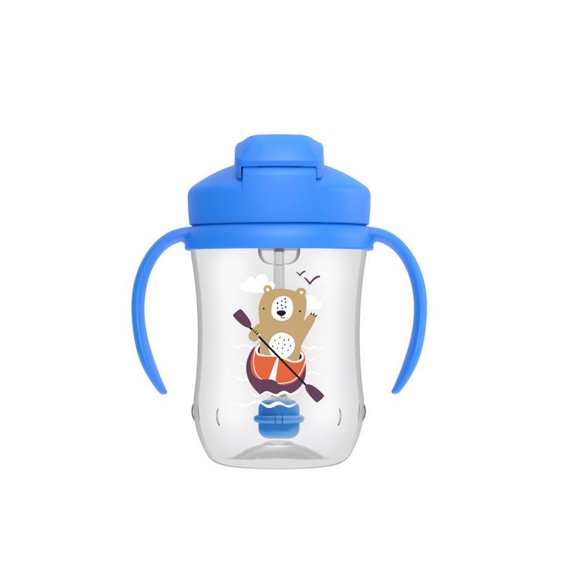 Vaso de Entrenamiento Dr brown's con Pajita Suave 270ml