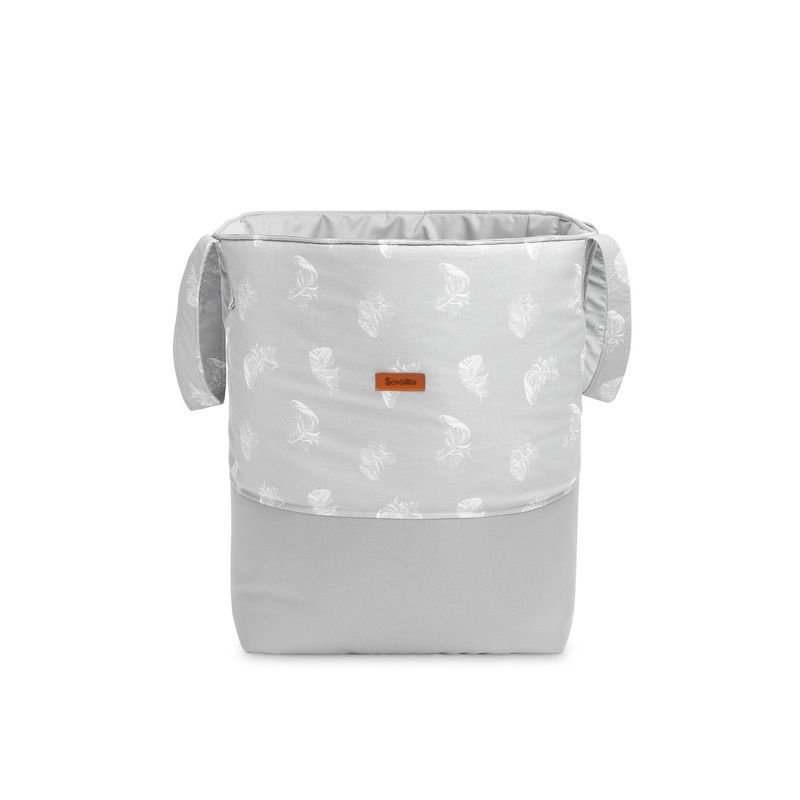 Cesta para Juguetes Mediana Sensillo - 35x47 cm, Gris Plumas