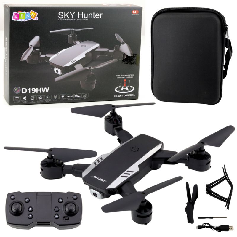 Drone Plegable con Cámara FPV Wi-Fi Sky Hunter D19HW