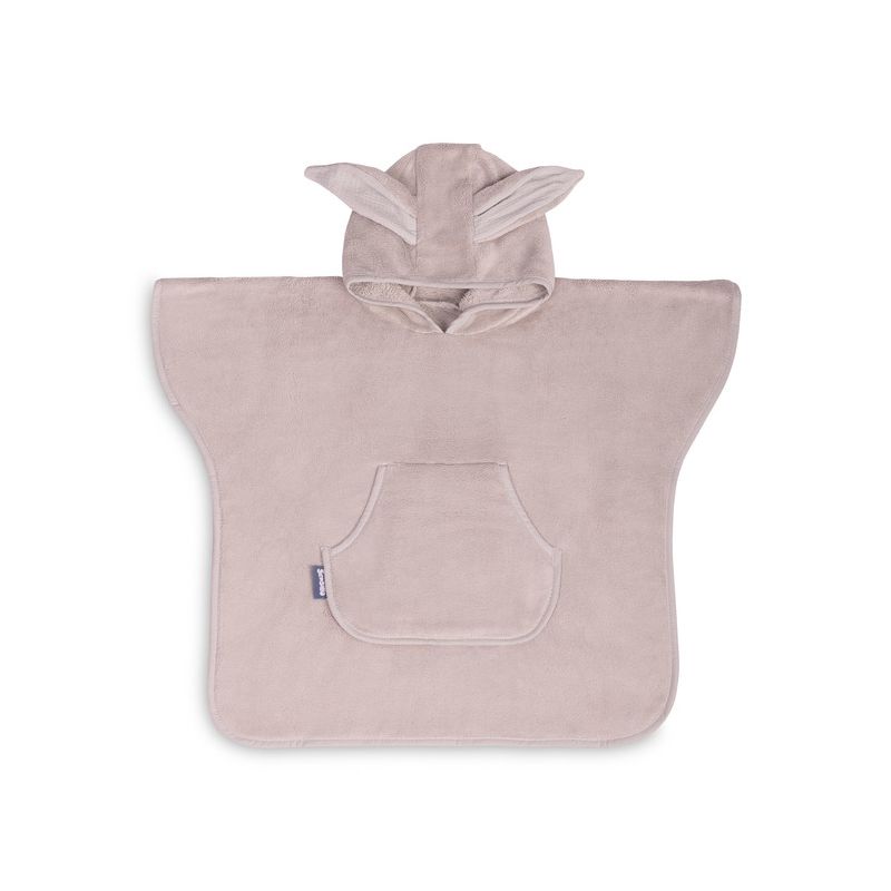Poncho de baño infantil Sensillo Coral Grey - Confort y Calidez