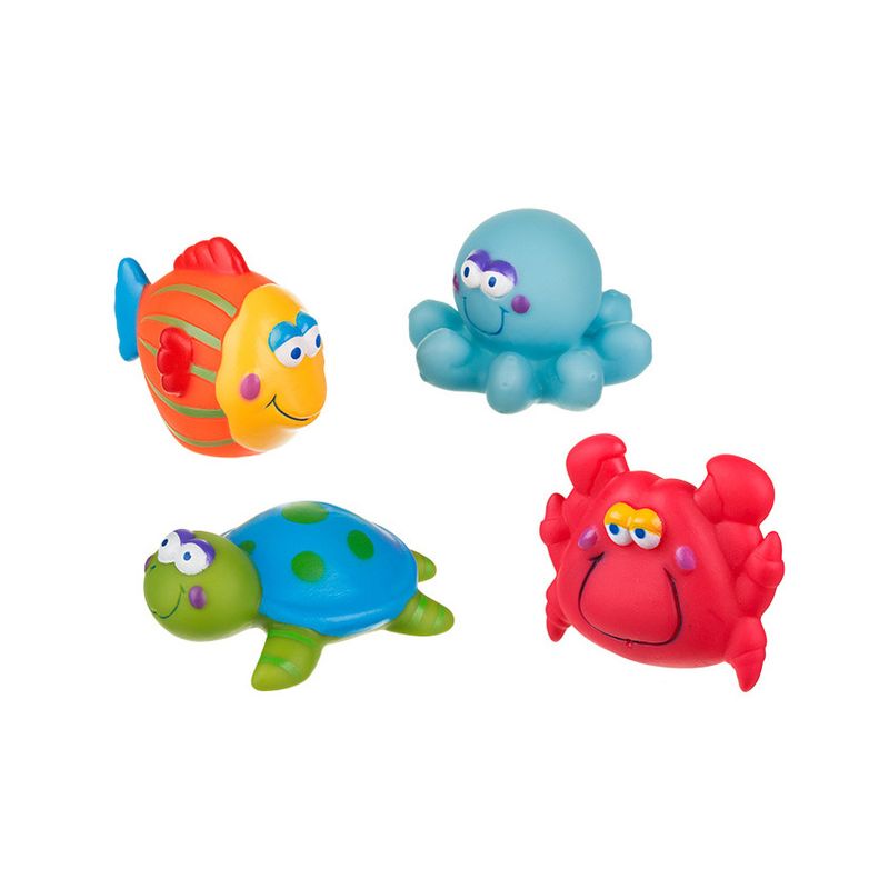 Juguetes de Baño Akuku - Set de 4 Animales Divertidos