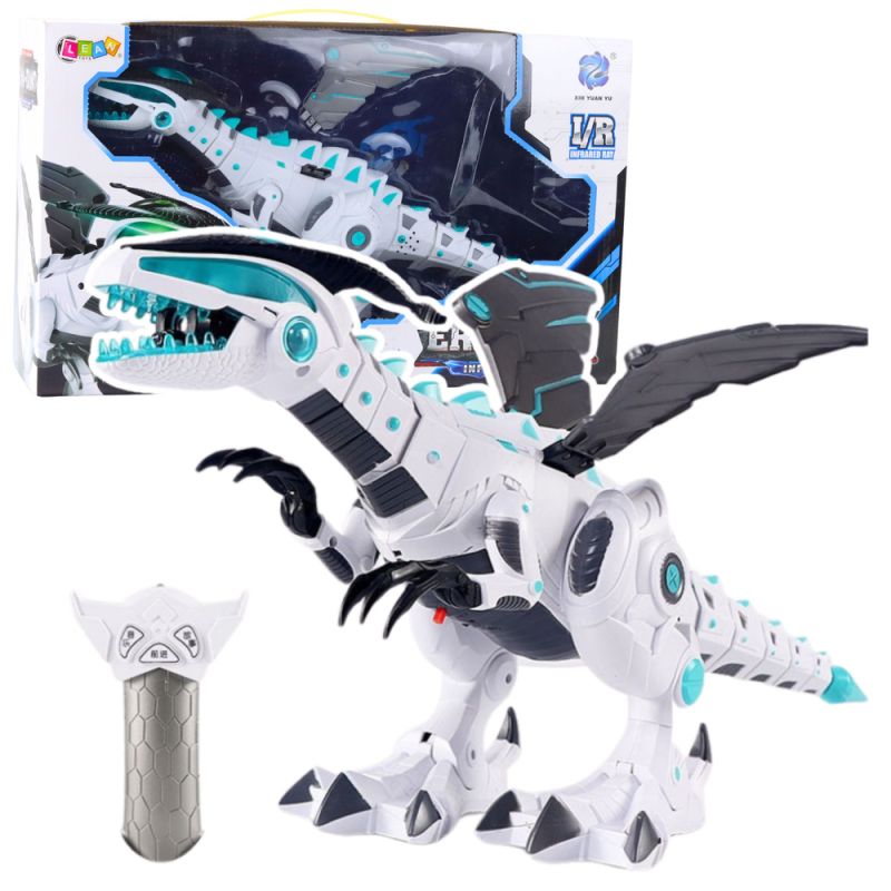 Robot Dinosaurio Control Remoto con Alas, Luces y Sonidos