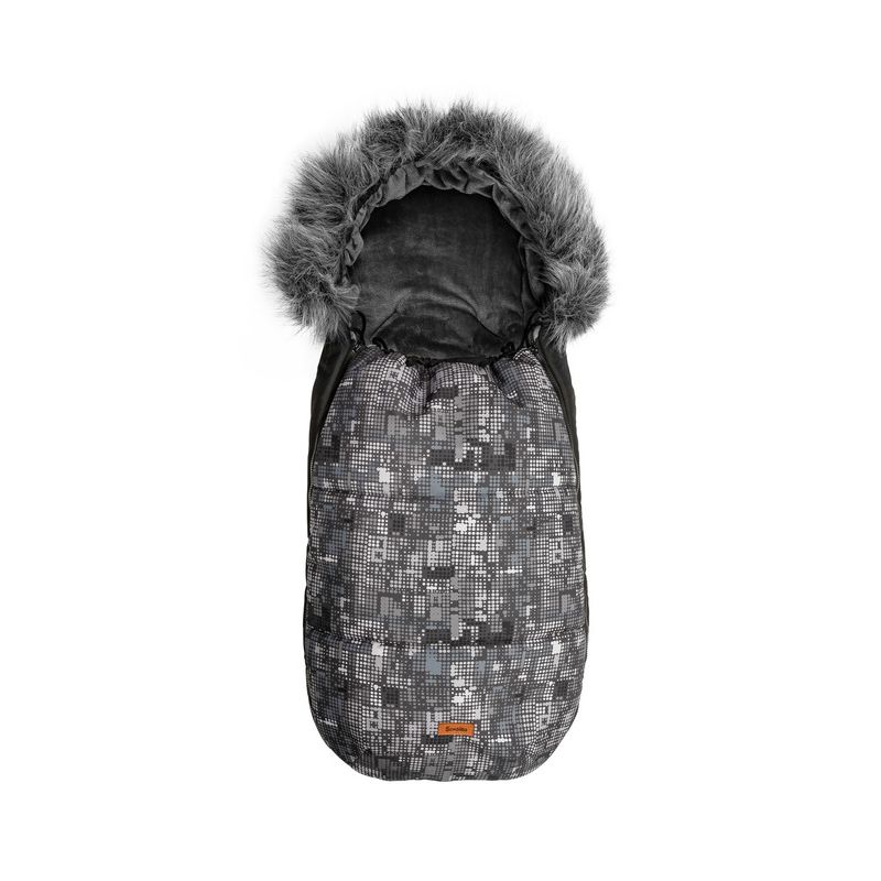 Saco de dormir Sensillo Olaf Dots Graphite 100x45 para bebé