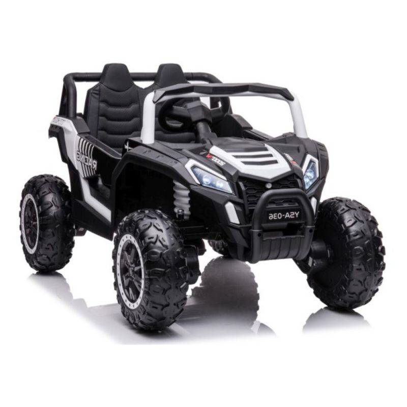 Coche de Batería YSA036 Blanco 4x4 de Lean cars para Bebés