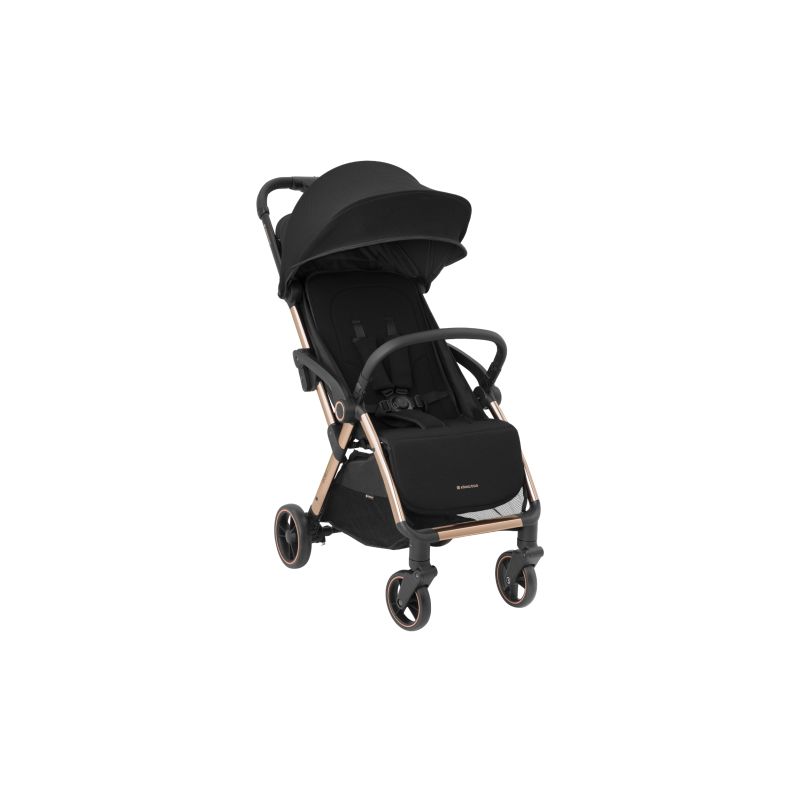 Silla de Paseo Autoplegable Kikkaboo Eden Negro para Bebés