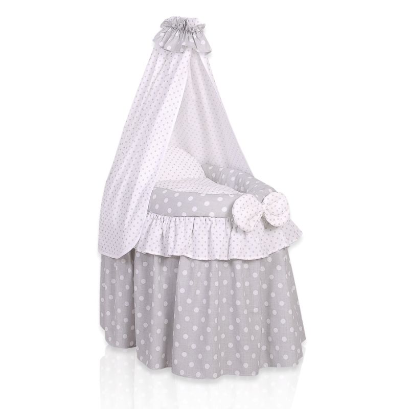 Moisés de Mimbre My Sweet Baby con Drape Laura Grey