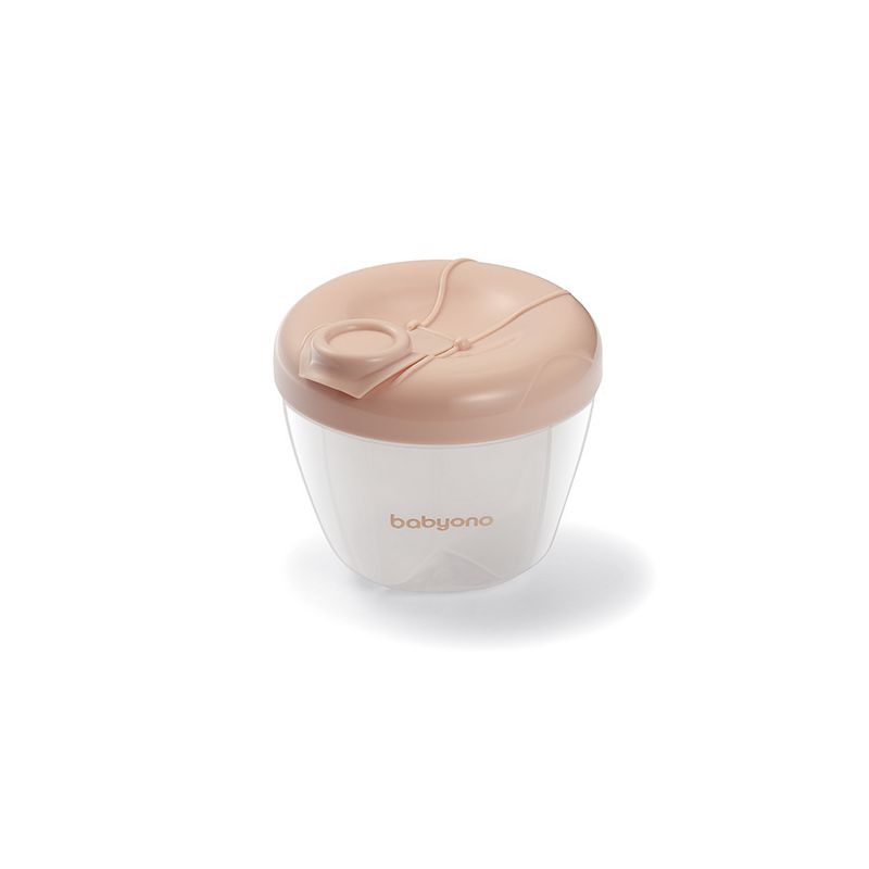 Contenedor de Leche en Polvo Babyono Beige - Ideal para Viajes