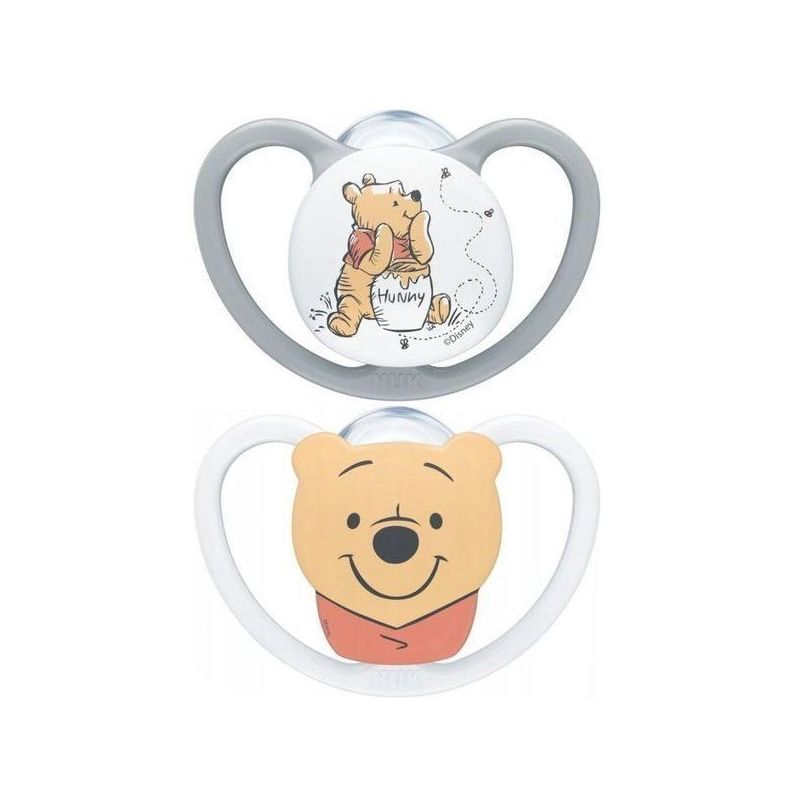 Chupete de Silicona Nuk Space 0-6 meses - 2 piezas