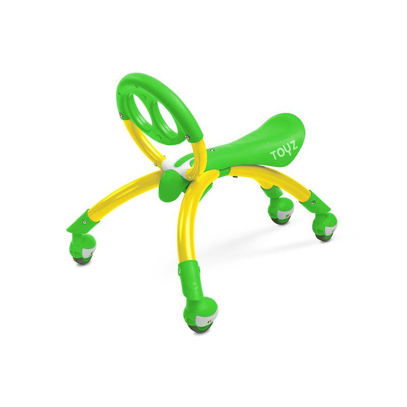 Juguete de Paseo Beetle Verde Toyz - 2 en 1 para Bebés
