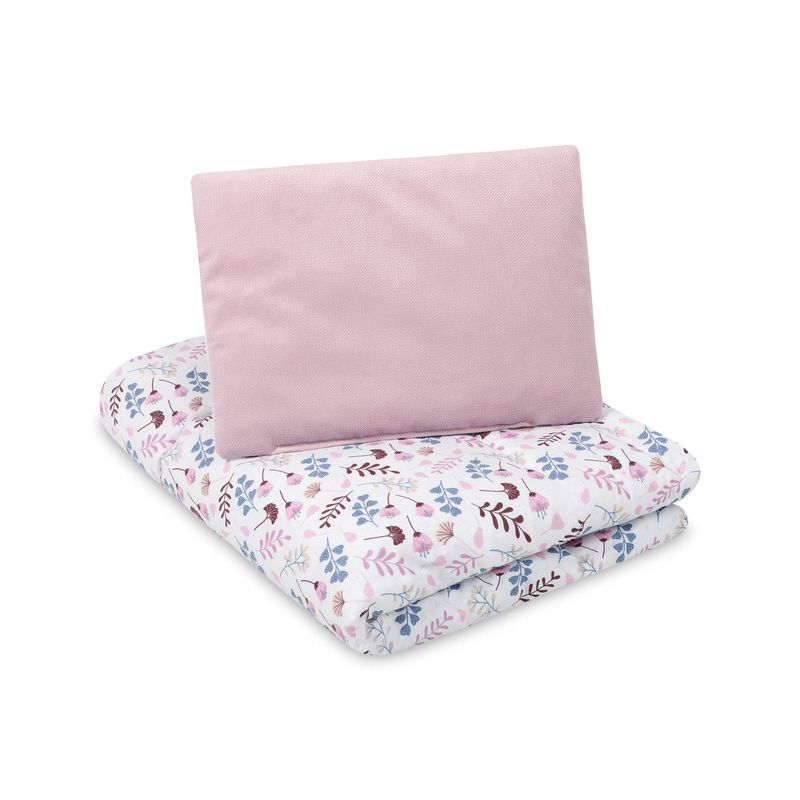 Set de Cuna para Bebé con Almohada y Manta Sensillo