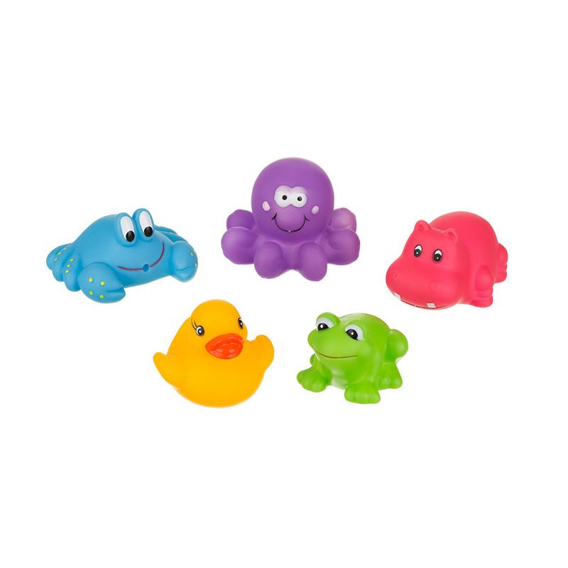 Juguetes de Baño para Bebés Akuku - Set de 5 Animales Divertidos