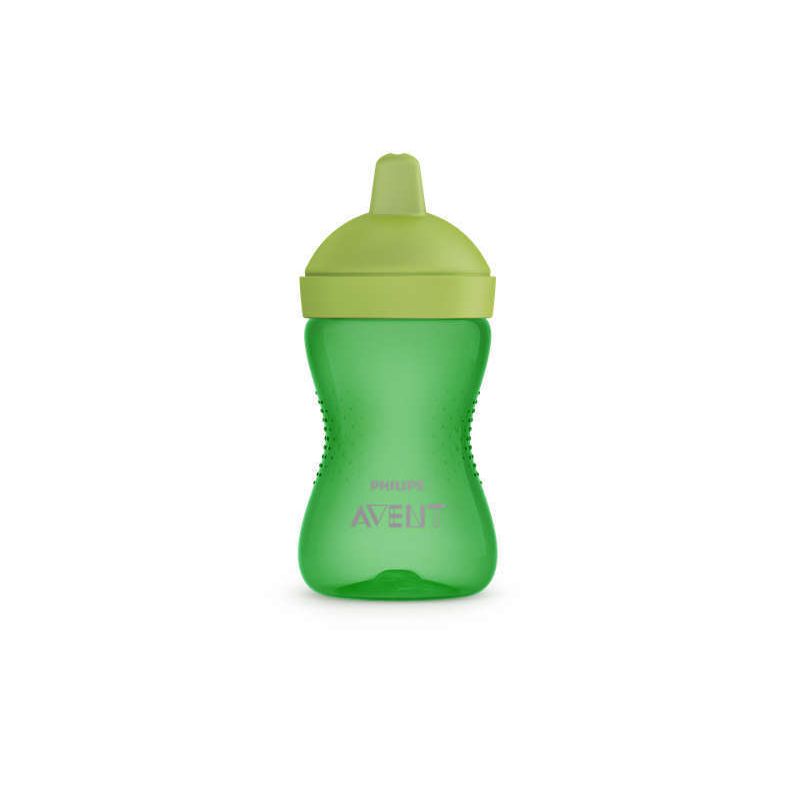 Taza Philips Avent con boquilla dura 300ml 18+ verde