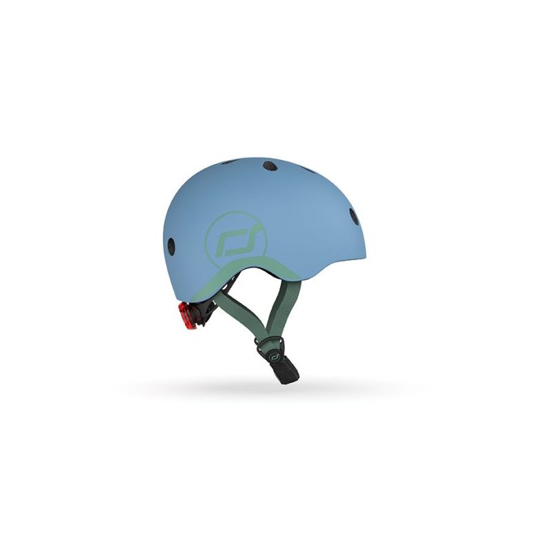 Casco XXS Scoot&ride para niños con luz LED y ajuste seguro