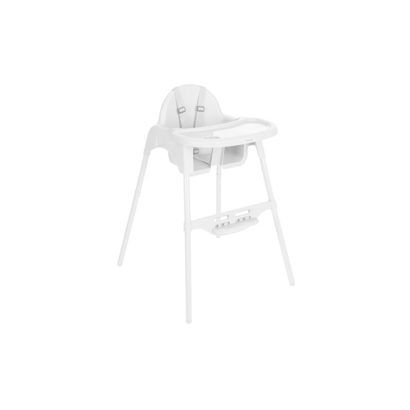 Trona 2en1 Jammy Blanco Kikkaboo para Bebés