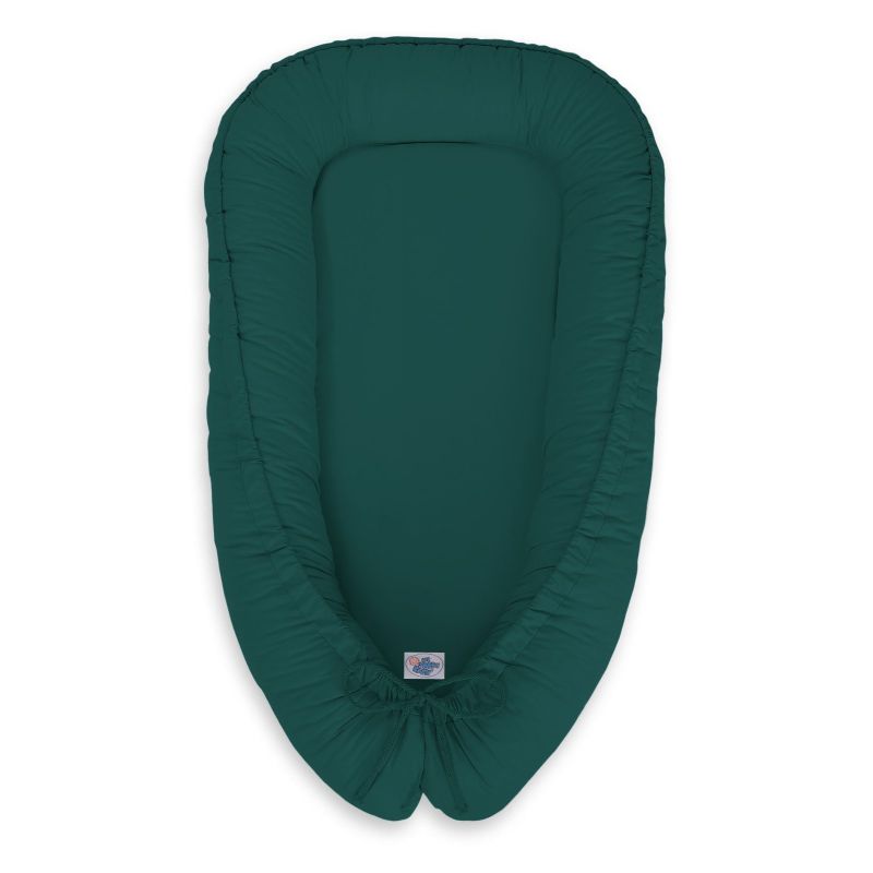 Baby Nest Double-sided Premium Cocoon For Infants My Sweet Baby- Bottle Green