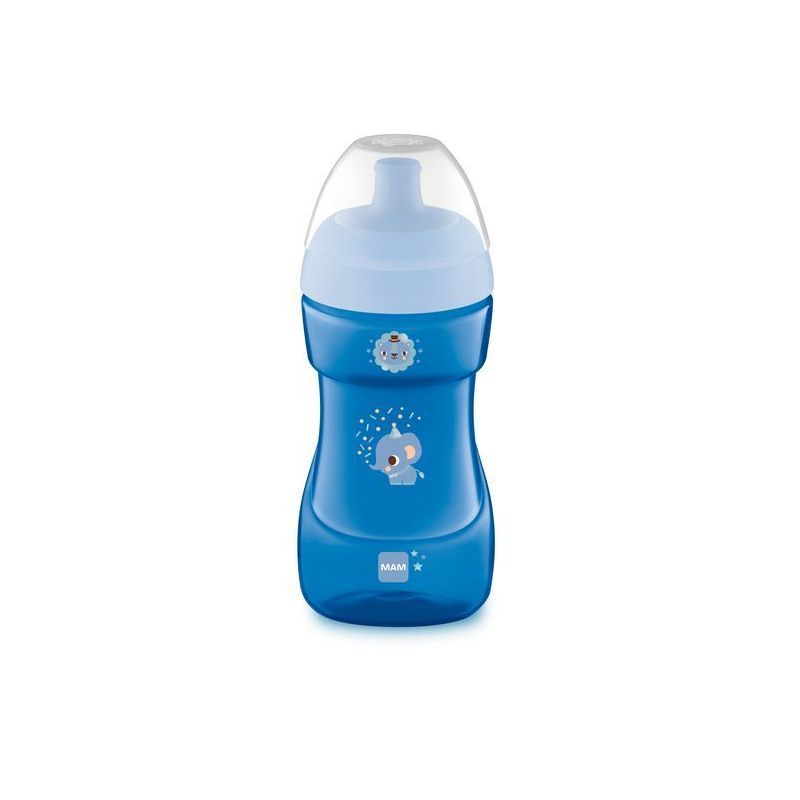 Vaso Deportivo Mam baby 330ml Azul - Ideal para Bebés Activos