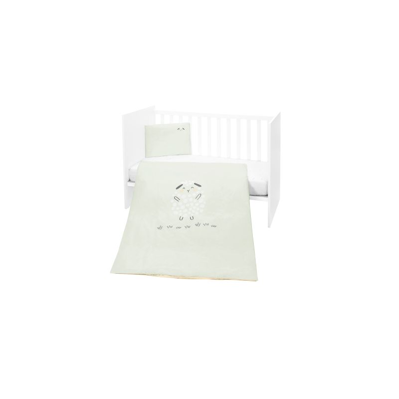 Juego de cama 3 piezas Kikkaboo para bebé, suave y elegante
