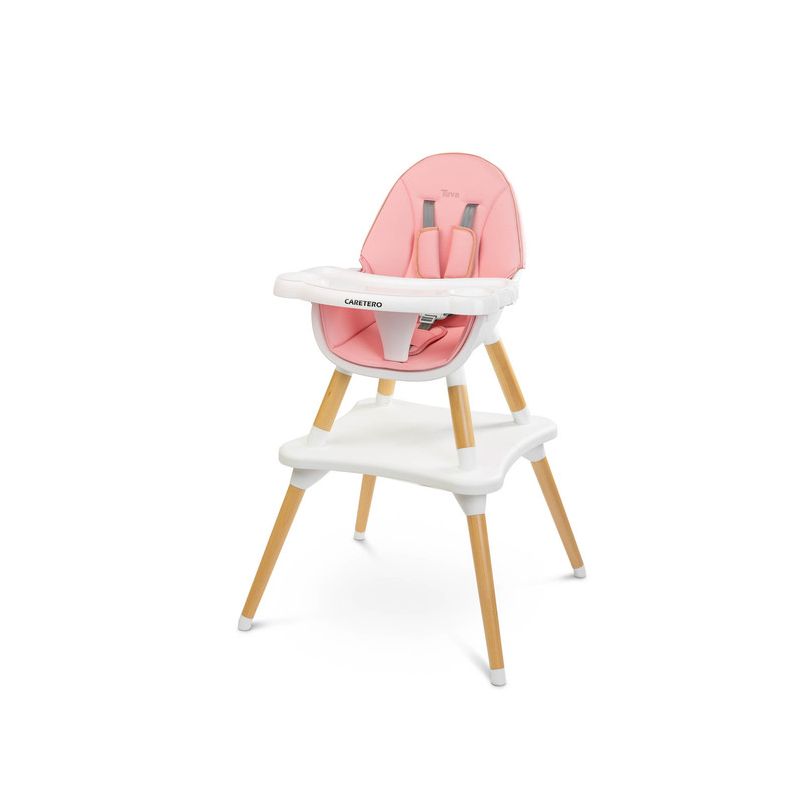 Silla Alta Tuva Rosa Caretero con diseño escandinavo