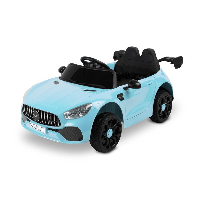 Coche eléctrico Toyz Volti azul 12V | 3-8 años, balanceo, mando