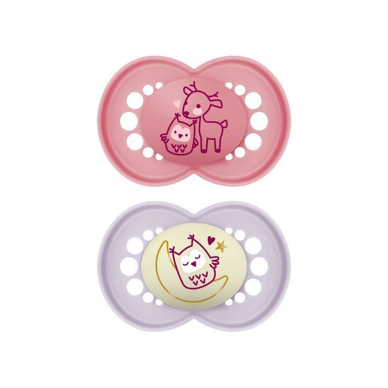 Chupete Mam baby DAY&NIGHT PLANET LOVE para bebés 6+