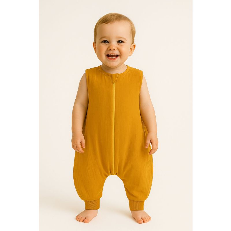 Saco de dormir para bebé My Sweet Baby XL Muselina Amarillo