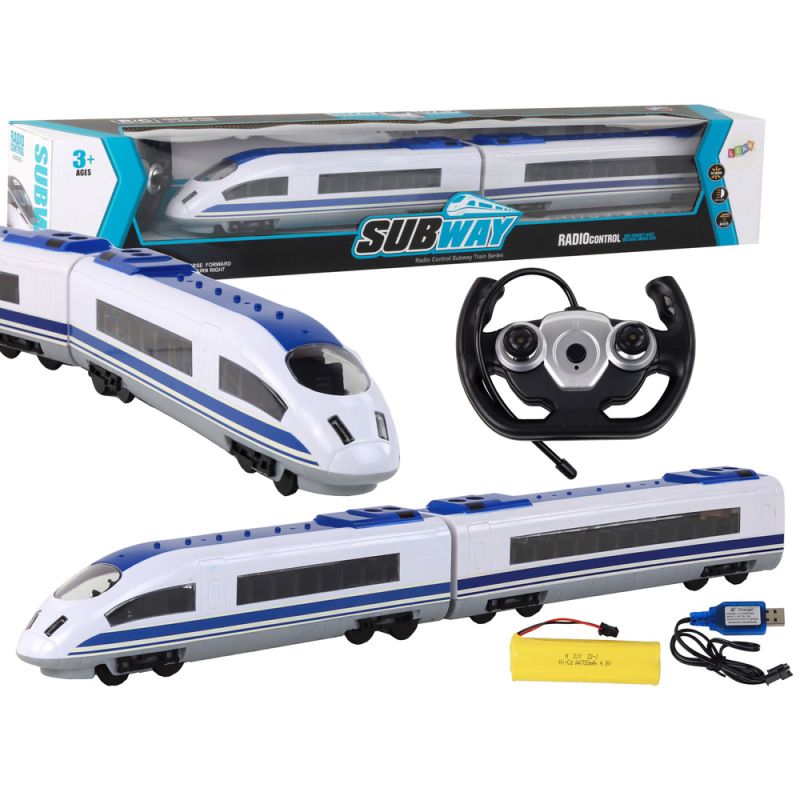 Tren teledirigido 65 cm con luces R/C LEAN Toys vista lateral