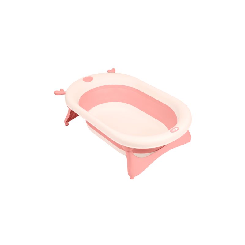 Bañera Plegable Foldy Rosa Kikkaboo | Ideal para Bebés