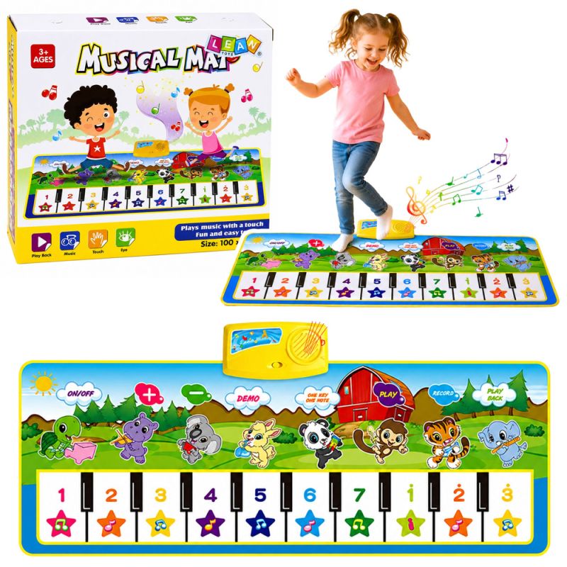 Alfombra Musical Educativa Infantil con Sonidos 100x36 cm