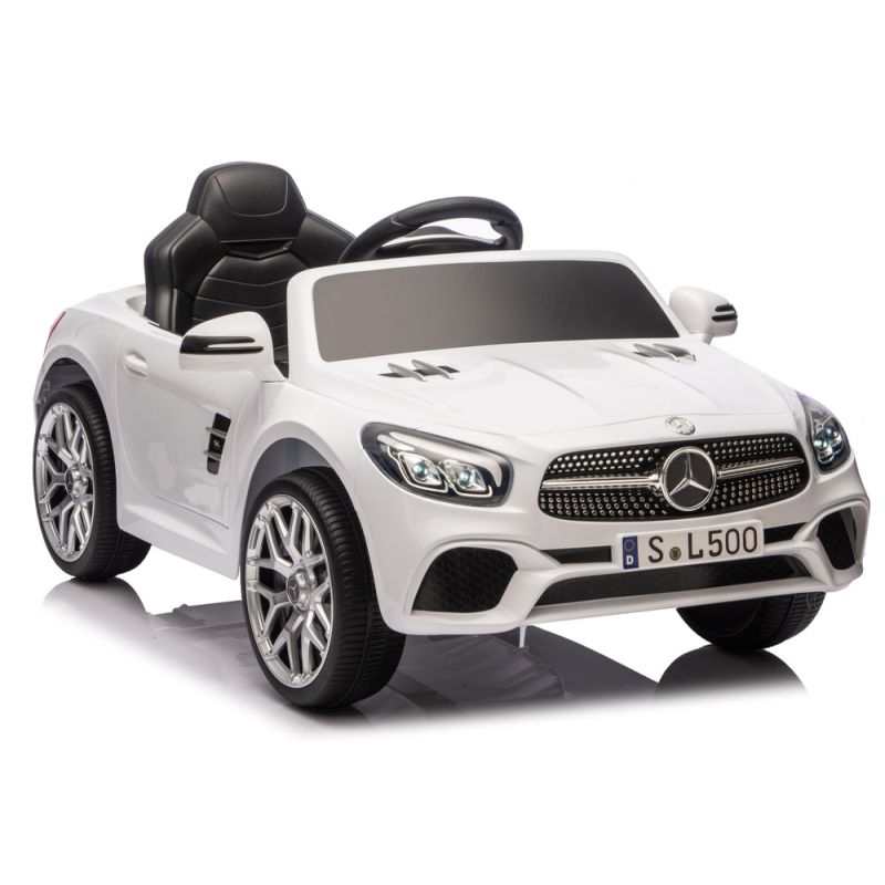 Coche de Batería Mercedes SL500 Blanco S506