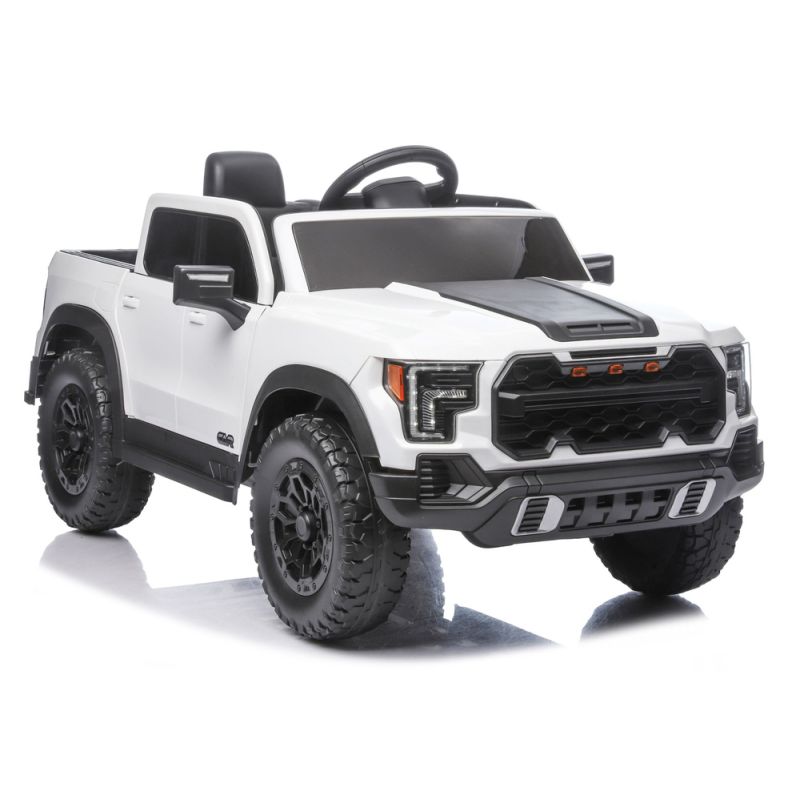 Coche Eléctrico 4x4 P4 12V7Ah Blanco