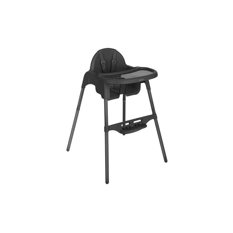 Trona 2en1 Jammy Negro Kikkaboo para Bebés