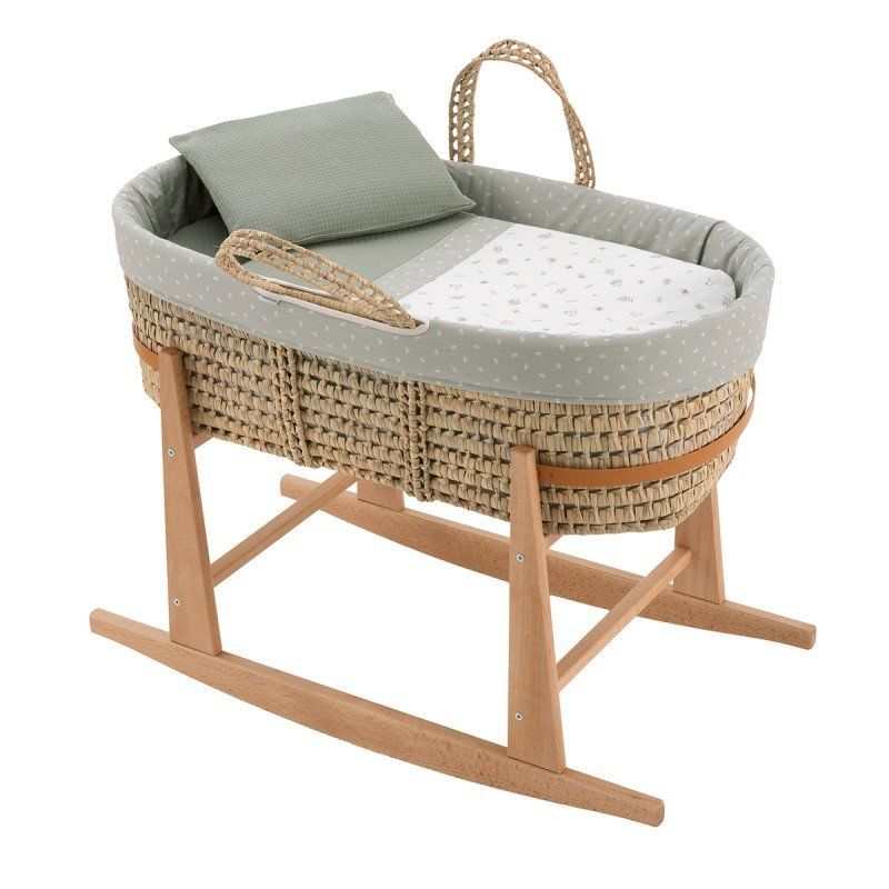 Moises Palma Acolch+pata M.nat Calma Verde/natural 39x80x61 Cm - Cambrass