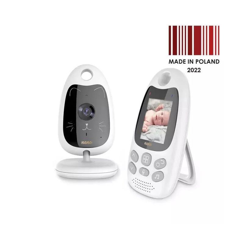 Monitor Electrónico Neno Gato 2 con Cámara para Bebés