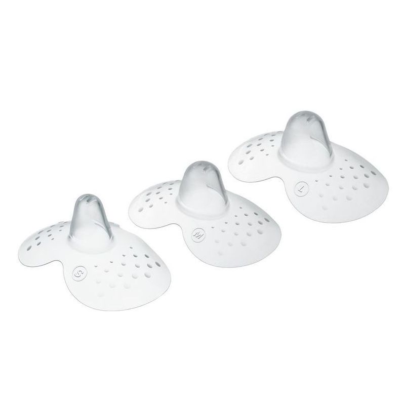 Cubiertas de Pecho L Mam baby para Lactancia - Suave y Natural