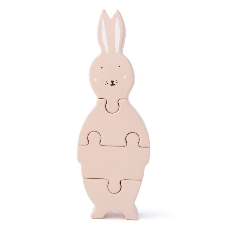 Rompecabezas de Madera Mrs. Rabbit de Trixie para Bebés