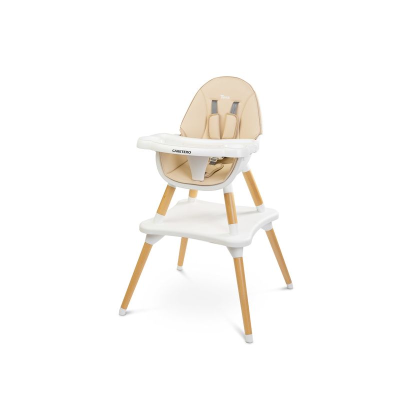 Silla Alta Tuva Beige Caretero - Estilo Escandinavo