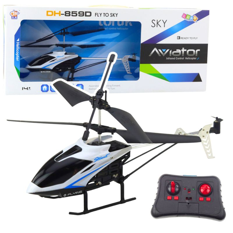 Helicóptero RC Aviador DH-859D con LED 360°