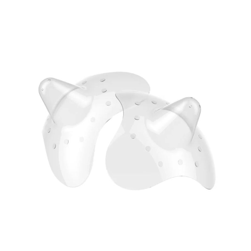Protectores de pezones de silicona Babyono para lactancia