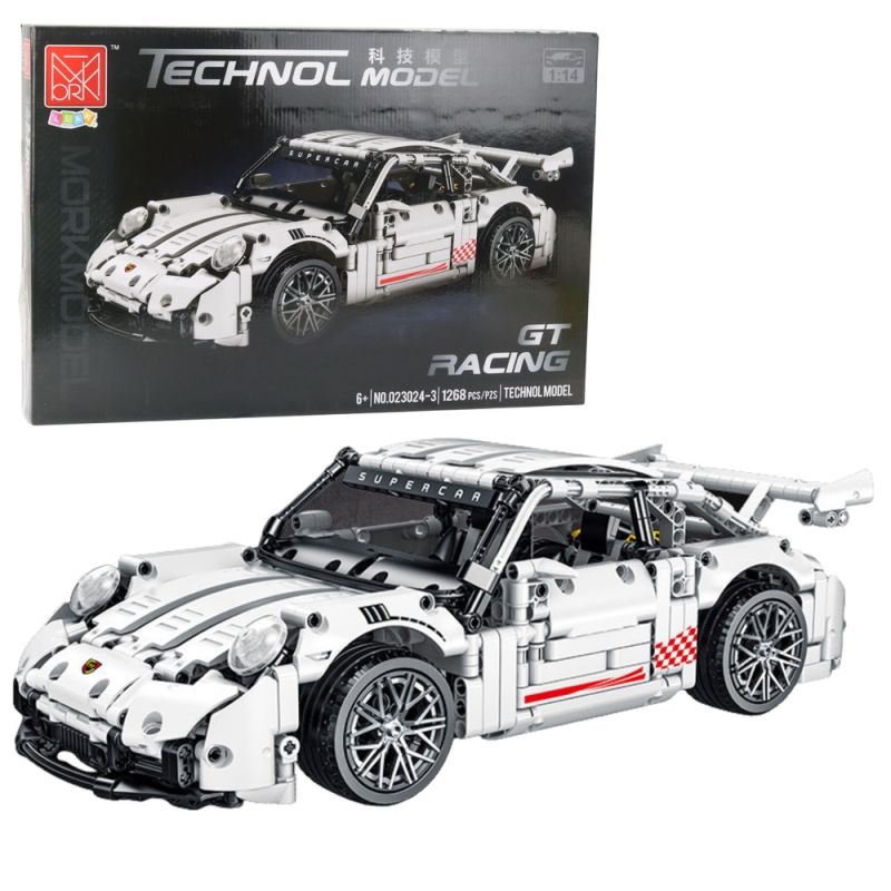 Bloques de Construcción Coche de Carreras GT 1:14 - 1268 Piezas
