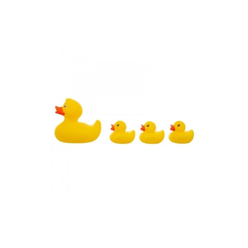 Juguetes de baño Akuku - Patitos de goma (4 piezas)