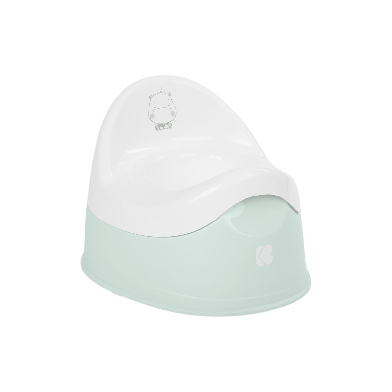 Orinal con cubeta extraíble Kikkaboo Hippo Menta para bebés