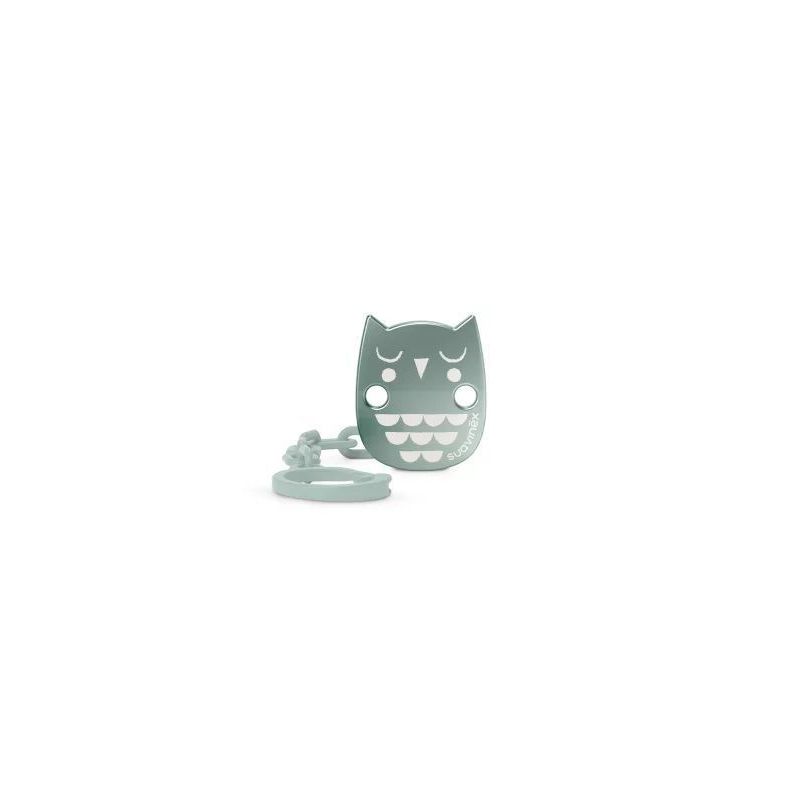 Clip para Chupete Búho Mint Suavinex - Protección y Estilo